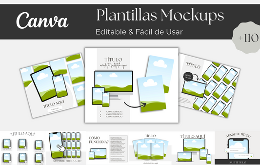 Plantillas Mockups Digitales