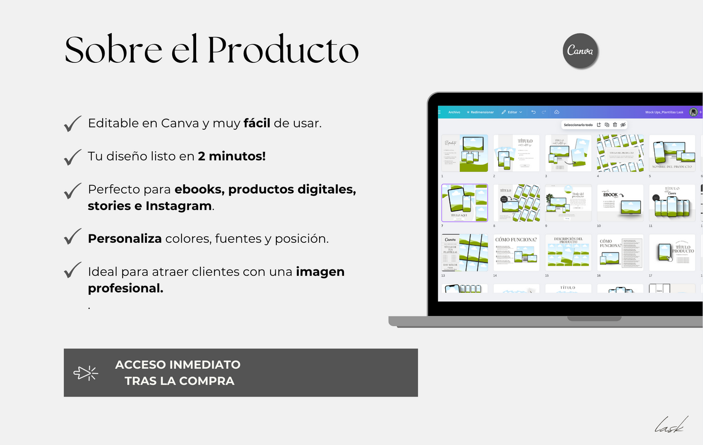 Plantillas Mockups Digitales